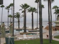 IMG_1824 A view from our balcony of the pool and the ocean beyond