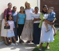 IMG_1827 Mena with the young women and the young women's president of one of the Ensenada wards