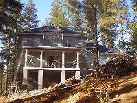 Stucco begins